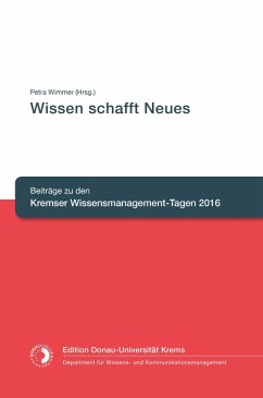 Wissen schafft Neues (eBook, ePUB) - Wimmer (Hrsg., Petra