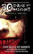 30 Days of Night: Immortal Remains (eBook, ePUB) - Niles, Steve; Mariotte, Jeff