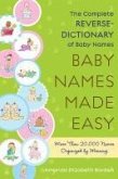 Baby Names Made Easy (eBook, ePUB)
