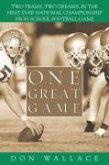 One Great Game (eBook, ePUB)