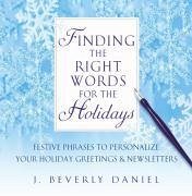 Cover Finding the Right Words for the Holidays (eBook, ePUB)