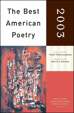 The Best American Poetry 2003 (eBook, ePUB) - Komunyakaa, Yusef
