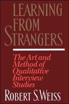 Learning From Strangers (eBook, ePUB) - Weiss, Robert S.
