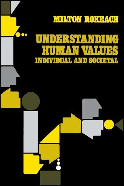 Understanding Human Values (eBook, ePUB) - Rokeach, Milton