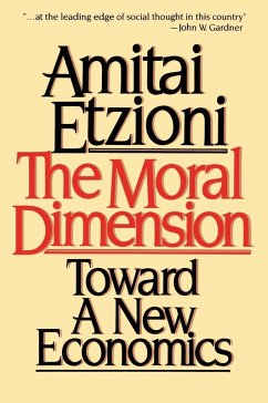 Moral Dimension (eBook, ePUB) - Etzioni, Amitai