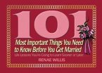 101 Most Important Things You Need to Know Before You Get Married (eBook, ePUB)