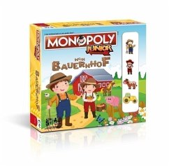 Winning Moves 44819 - Monopoly Junior, Mein Bauernhof, Familienspiel