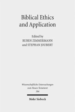 Cover Biblical Ethics and Application