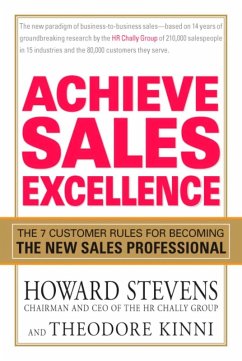 Achieve Sales Excellence (eBook, ePUB) - Stevens, Howard