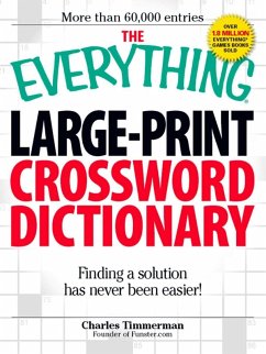 The Everything Large-Print Crossword Dictionary (eBook, ePUB) - Timmerman, Charles