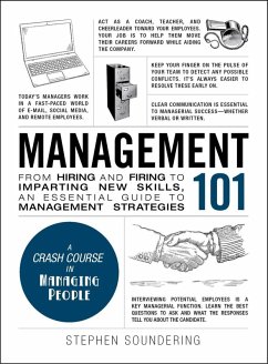 Management 101 (eBook, ePUB) - Soundering, Stephen