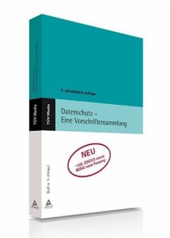 Cover Datenschutz - Eine Vorschriftensammlung