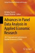 Advances in Panel Data Analysis in... - Bild 1