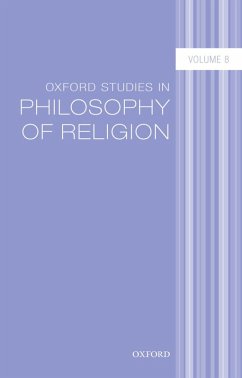 Cover Oxford Studies in Philosophy of Religion Volume 8 (eBook, ePUB)
