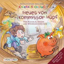 Neues von Kommissar Hüpf - Von Rüsseln, Hasen und Möhrenschweinen (MP3-Download) - Heindorff, Marek; Dümpelfeld, Laura; Schreckenberg, Sarah