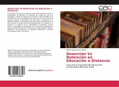 Deserción Vs Retención en Educación a Distancia