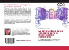 La cotidianidad como concepto para la investigación sociológica