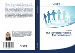 Civil szervezetek vezetése- Civil menedzsment? - Anita, Pierog