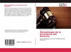 Metodología de la Enseñanza del Derecho - Zambrano Veloz, María Isabel