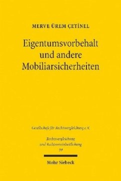 Eigentumsvorbehalt und andere Mobiliarsicherheiten - Ürem Cetinel, Merve