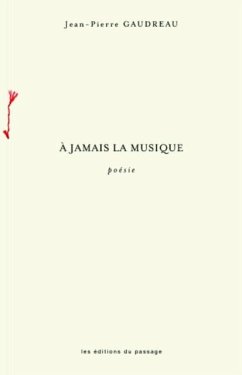 Cover A jamais la musique (eBook, PDF)