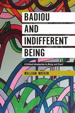 Cover Badiou and Indifferent Being (eBook, PDF)