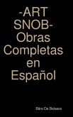 -ART SNOB- Obras Completas en Español