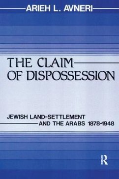 The Claim of Dispossession - Avneri, Arieh L