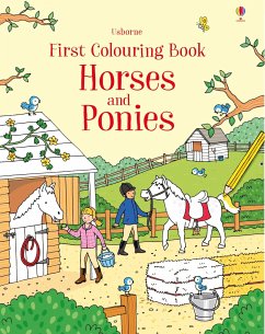 First Colouring Book Horses and Ponies - Greenwell, Jessica;Finn, Rebecca