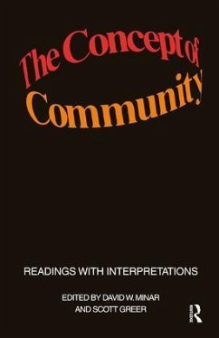 The Concept of Community - Greer, Scott