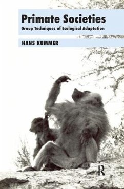 Primate Societies - Kummer, Hans