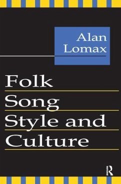 Folk Song Style and Culture - Lomax, Alan