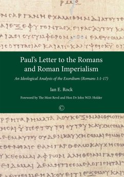 Cover Paul's Letter to the Romans and Roman Imperialism (eBook, PDF)