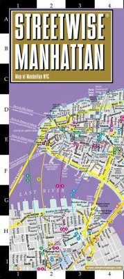 Streetwise Manhattan Map - Laminated City Center Street Map of Manhattan, New York - Michelin