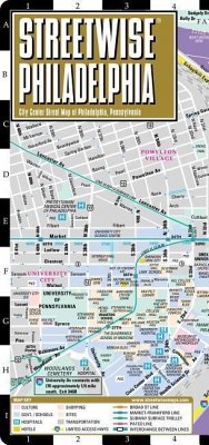 Streetwise Philadelphia Map - Laminated City Center Street Map of Philadelphia, Pennsylvania - Michelin