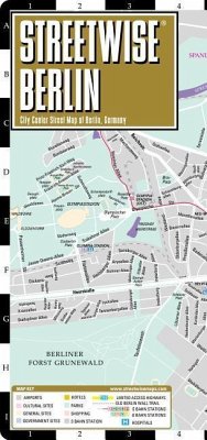 Streetwise Berlin Map - Laminated City Center Street Map of Berlin, Germany - Michelin