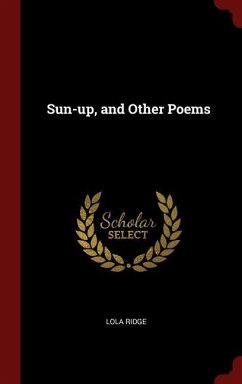 Sun-up, and Other Poems