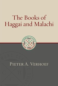 Books of Haggai and Malachi - Verhoef, Pieter A