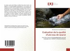 Evaluation de la qualité d¿une eau de source