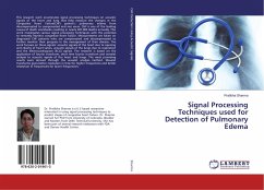 Signal Processing Techniques used for Detection of Pulmonary Edema - Sharma, Pratibha