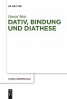 Dativ, Bindung und Diathese - Bild 1