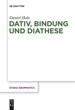 Dativ, Bindung und Diathese - Hole, Daniel