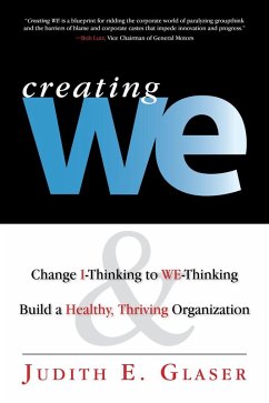 Creating WE (eBook, ePUB) - Glaser, Judith E.