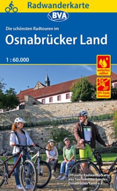 Cover BVA Radwanderkarte Radwandern im Osnabrücker Land 1:60.000