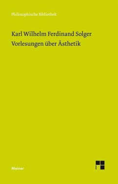 Vorlesungen über Ästhetik (eBook, PDF) - Solger, Karl Wilhelm Ferdinand