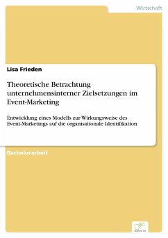 Cover Theoretische Betrachtung unternehmensinterner Zielsetzungen im Event-Marketing (eBook, PDF)