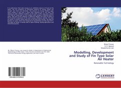 Modelling, Development and Study of Fin Type Solar Air Heater - Tanwar, Bharat;Agrawal, G. D.;Jain, Sheetal Kumar