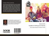 Academic Writing at University Academic Writing at University