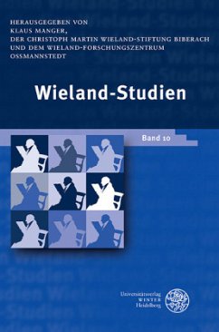 Wieland-Studien 10 Klaus Manger Editor
