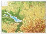 Relief Allgäu Bodensee 1:200.000, Reliefkarte
